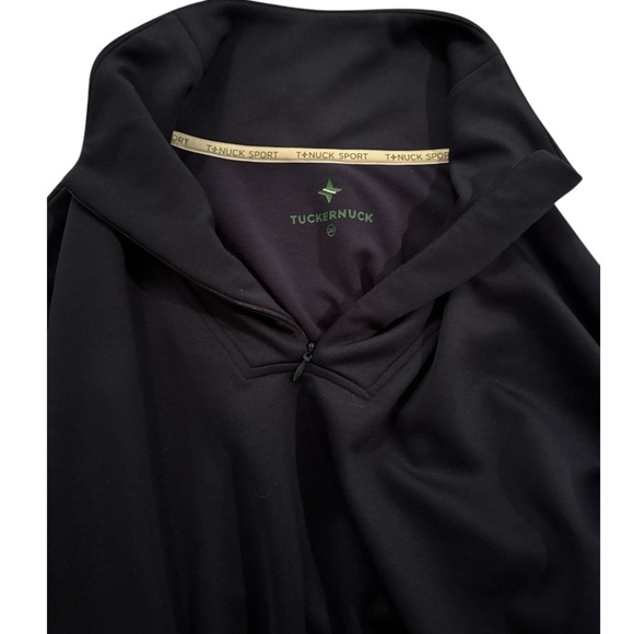 NWOT TUCKERNUCK TNUCK SPORT Navy Cinched Natalie Quarter Zip Sz XS - Picture 11 of 12